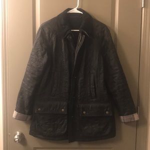 Barbour women’s jacket black fleece lined